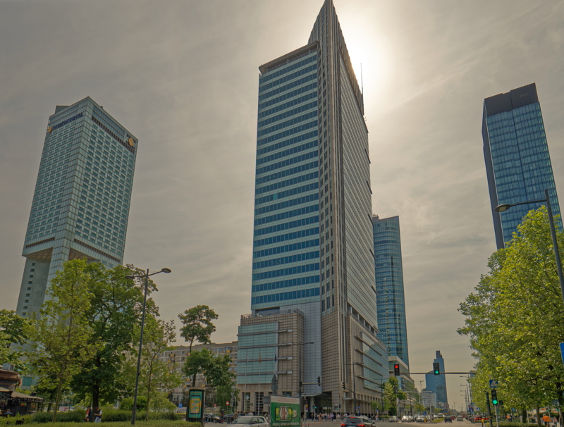 Cityscape of Warsaw 4